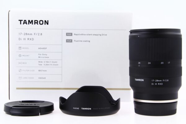 Tamron 17-28mm F/2.8 Di III RXD Sony E