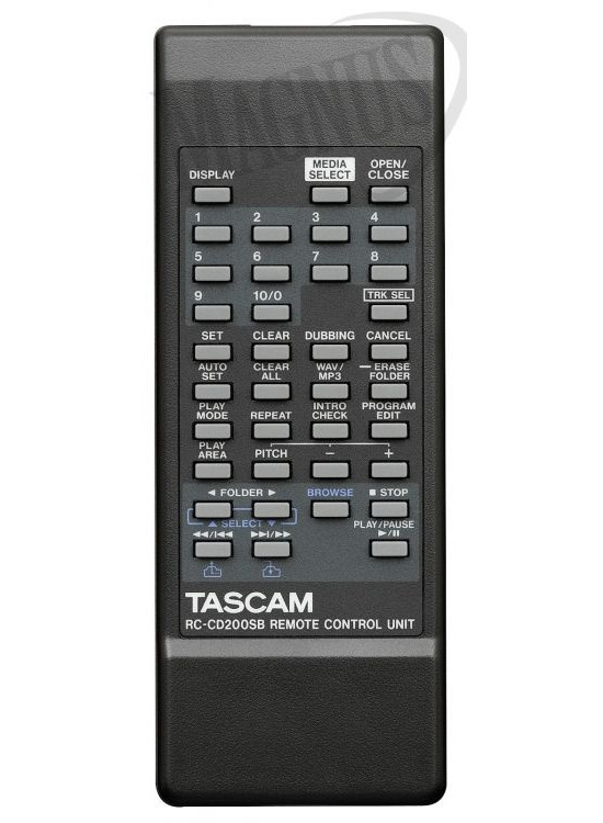 Tascam CD-200SB odtwarzacz CD1 Tascam CD-200SB odtwarzacz CD1