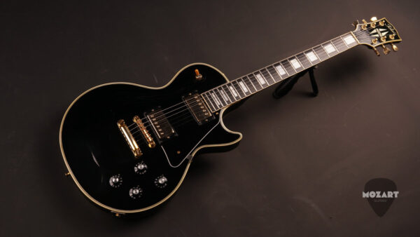 Tokai LC-100 Black 1990 MIJ Les Paul Custom + Case