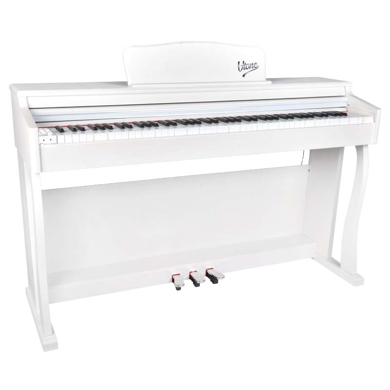 V-TONE BL-8808 WH pianino cyfrowe do nauki USB MIDI białe + ława0 V-TONE BL-8808 WH pianino cyfrowe do nauki USB MIDI białe + ława0