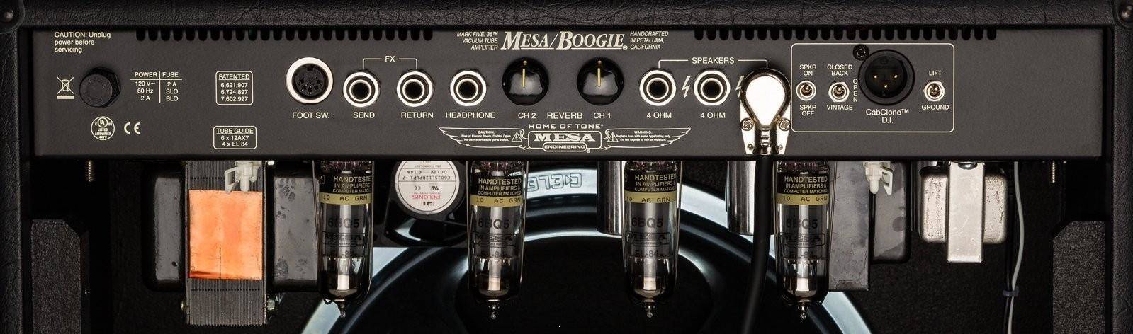 Mesa Boogie Mark Five 35 Combo 1x12 - Wzmacniacz gitarowy4 Mesa Boogie Mark Five 35 Combo 1x12 - Wzmacniacz gitarowy4