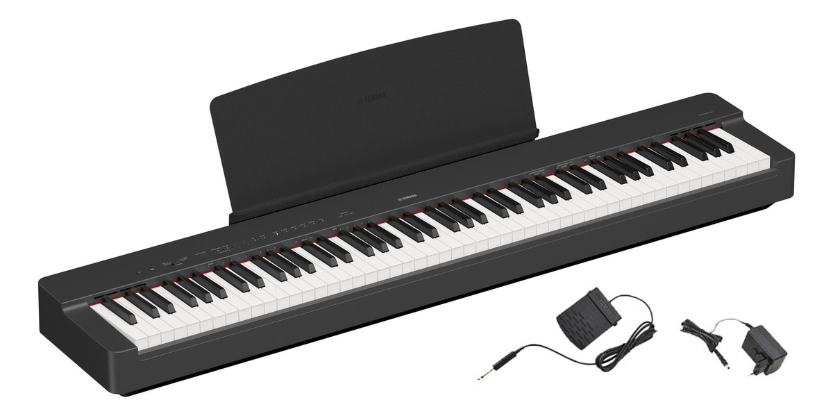 YAMAHA P-225 bk zestaw XXL statyw ławka0 YAMAHA P-225 bk zestaw XXL statyw ławka0