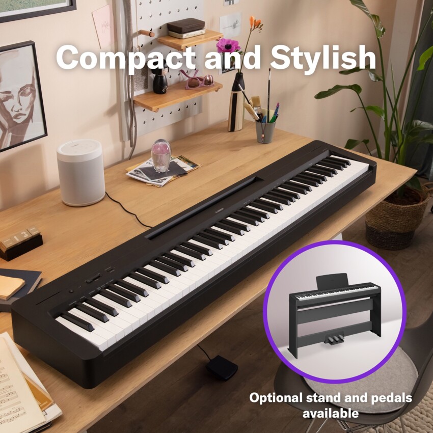 Yamaha P-145BT - Pianino cyfrowe z Bluetooth6 Yamaha P-145BT - Pianino cyfrowe z Bluetooth6