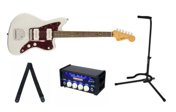 ZESTAW Squier Classic Vibe '60s Jazzmaster Olympic White