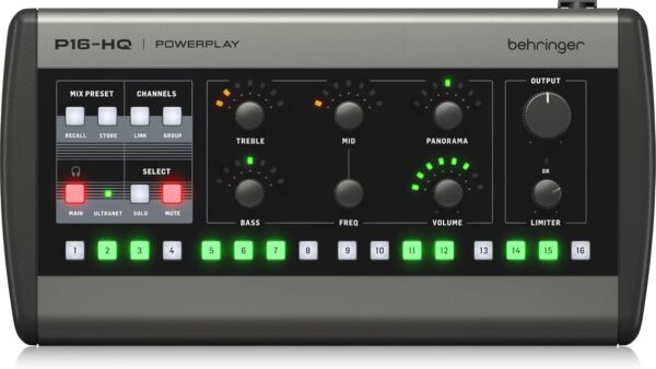 Zestaw 5x monitor odsłuchowy Behringer P16-Hq0