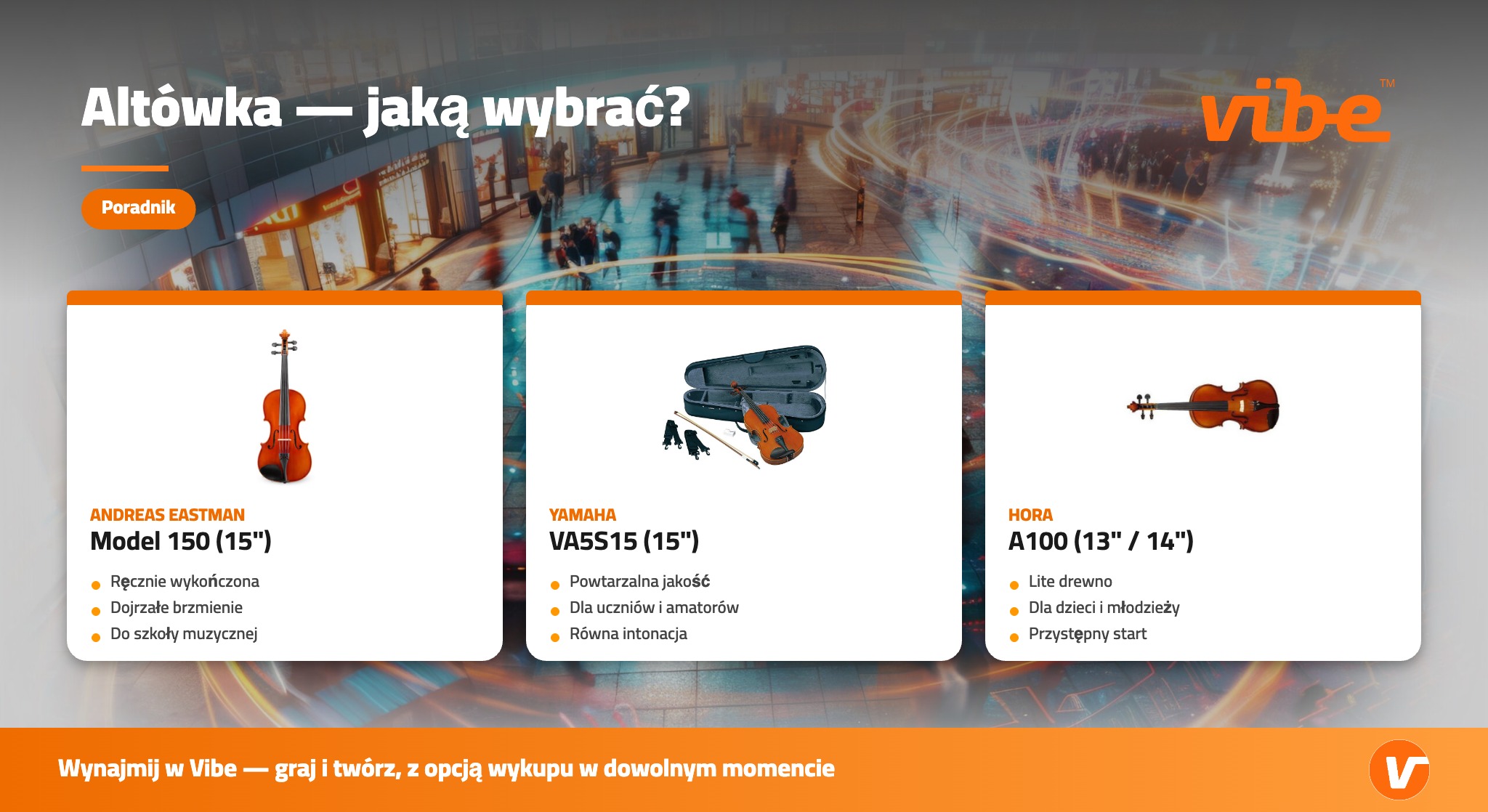 Altówka — jaką wybrać?