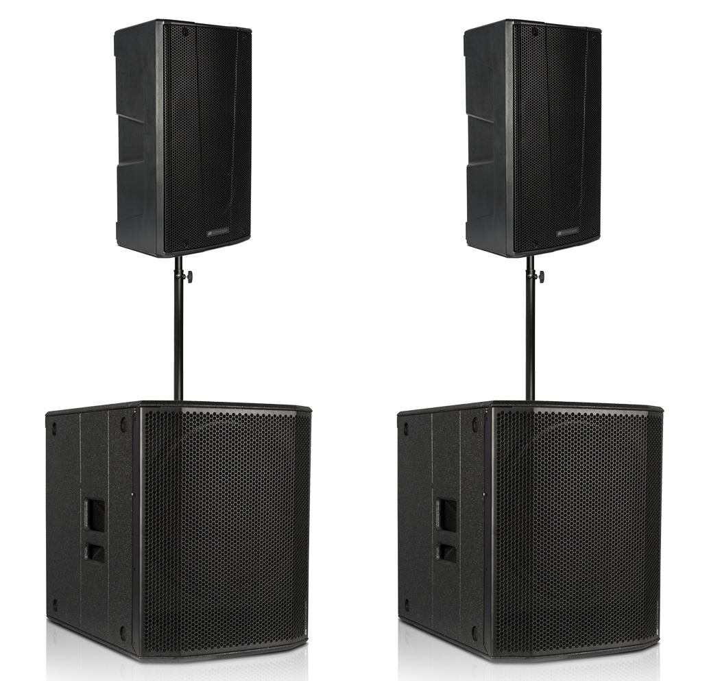 dB Technologies 2x B-Hype 15 + 2x SUB 618 - zestaw nagłośnieniowy dB Technologies 2x B-Hype 15 + 2x SUB 618 - zestaw nagłośnieniowy