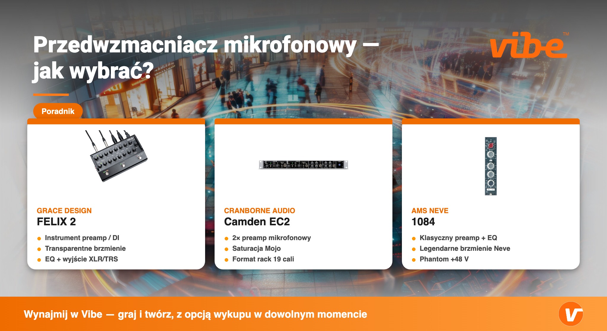 Przedwzmacniacz mikrofonowy — jak wybrać?