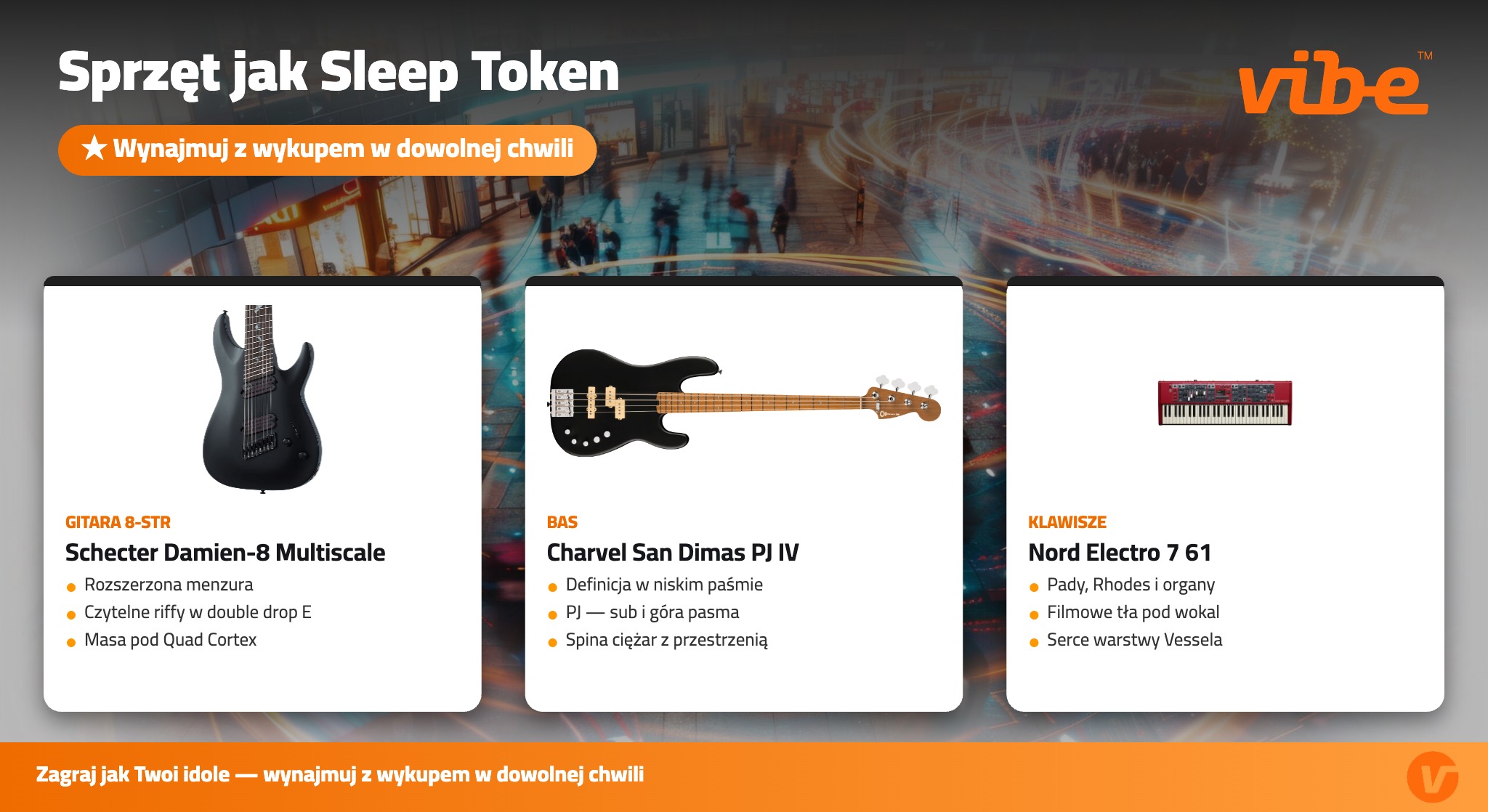 Sprzęt jak Sleep Token