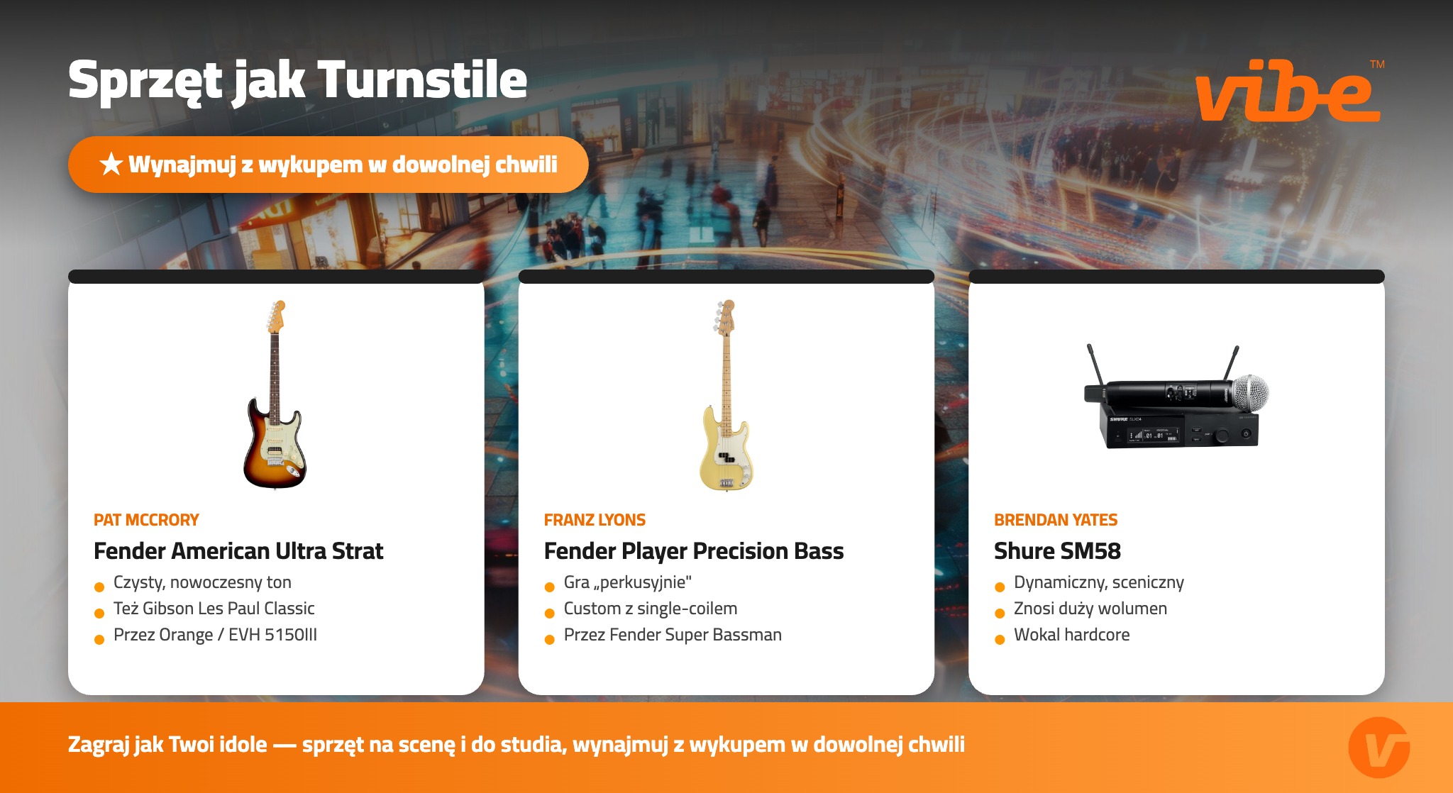 Sprzęt jak Turnstile