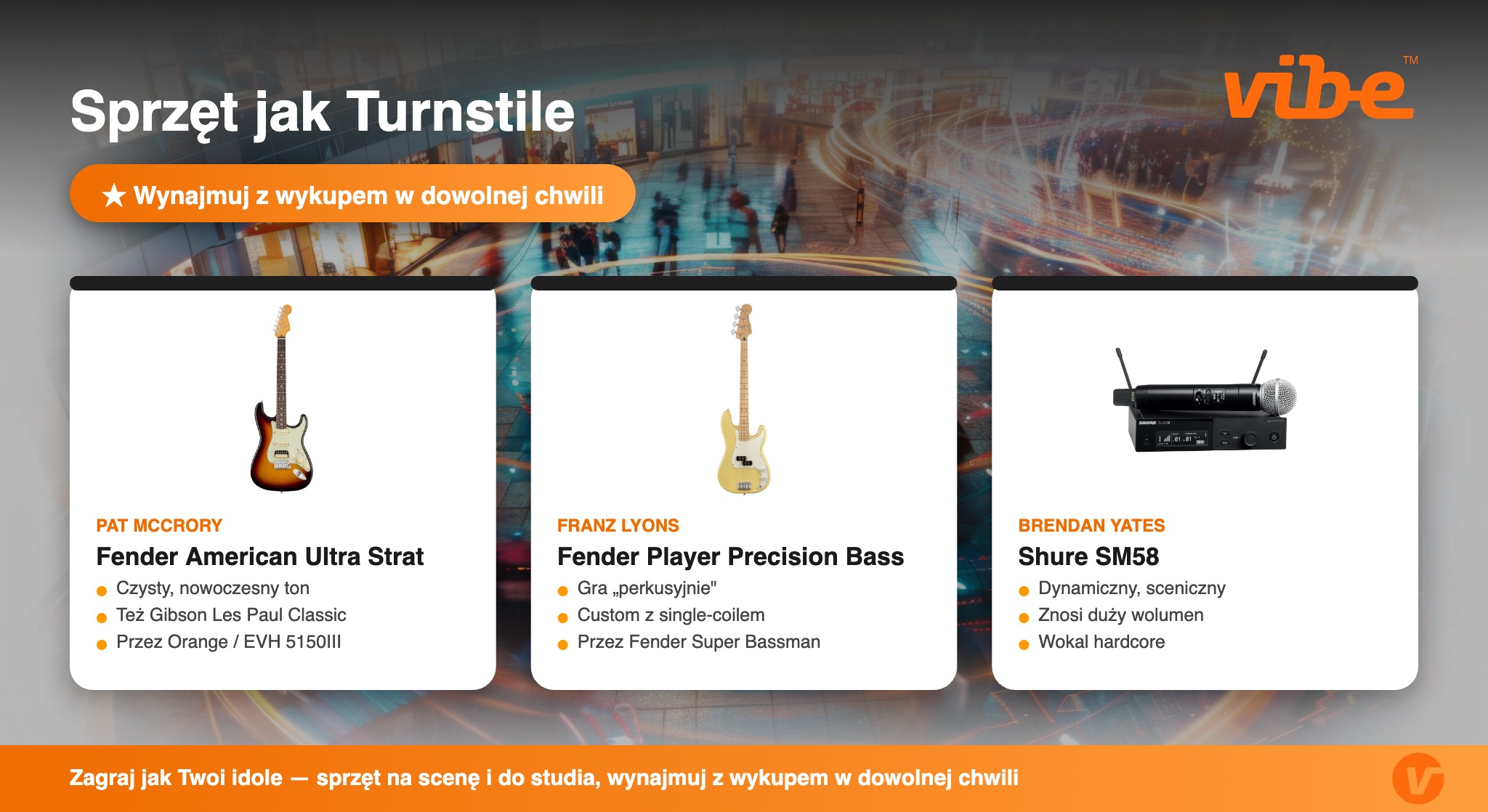 Sprzęt jak Turnstile