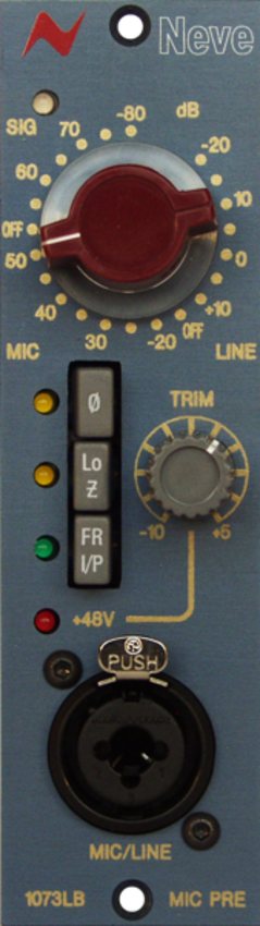 1073LB Mono Mic Preamp Module 1073LB Mono Mic Preamp Module