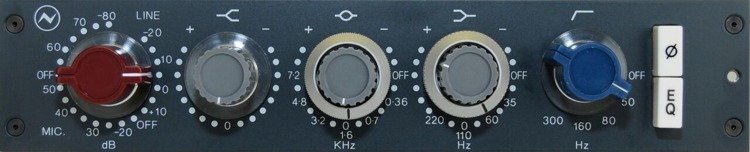 1073N Standalone Mono Mic Preamp & EQ Module 1073N Standalone Mono Mic Preamp & EQ Module