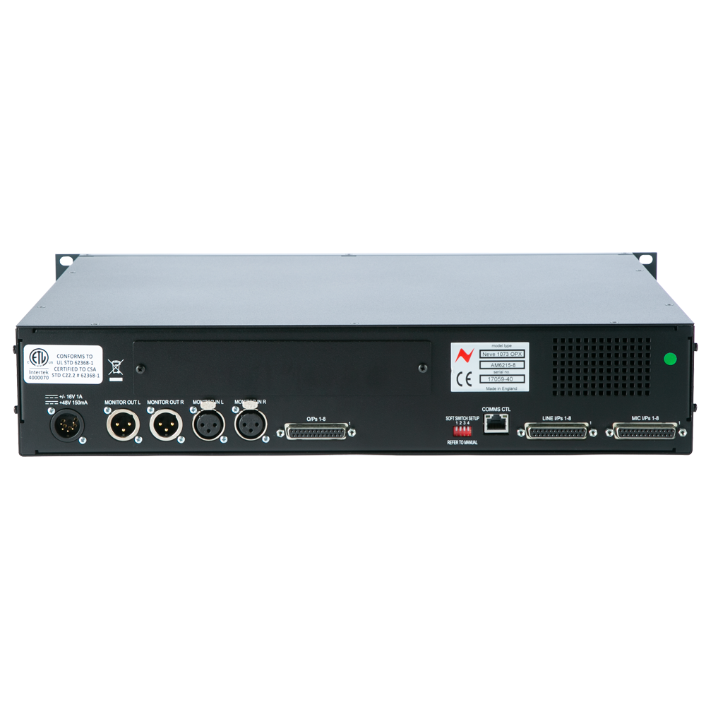 AMS Neve 1073OPX Octal Mic Preamp & Dante/USB card1 AMS Neve 1073OPX Octal Mic Preamp & Dante/USB card1