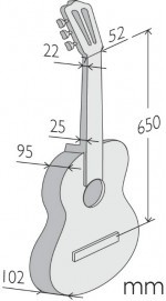 Alhambra 3 C - Gitara klasyczna0 Alhambra 3 C - Gitara klasyczna0
