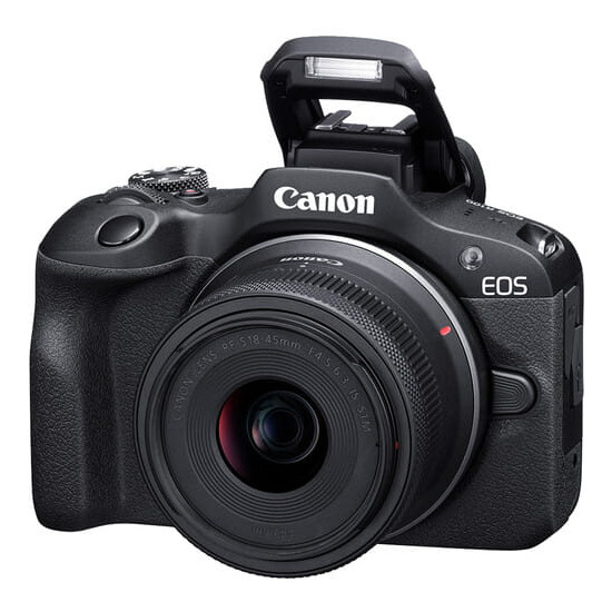 Aparat Canon EOS R100 + RF-S 18-45mm F4.5-6.3 IS STM6 Aparat Canon EOS R100 + RF-S 18-45mm F4.5-6.3 IS STM6