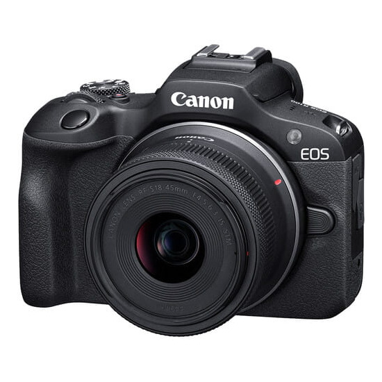 Aparat Canon EOS R100 + RF-S 18-45mm F4.5-6.3 IS STM5 Aparat Canon EOS R100 + RF-S 18-45mm F4.5-6.3 IS STM5