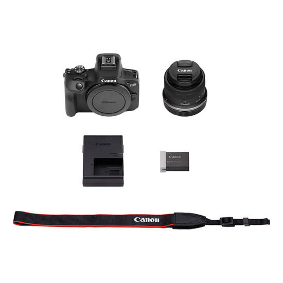Aparat Canon EOS R100 + RF-S 18-45mm F4.5-6.3 IS STM7 Aparat Canon EOS R100 + RF-S 18-45mm F4.5-6.3 IS STM7