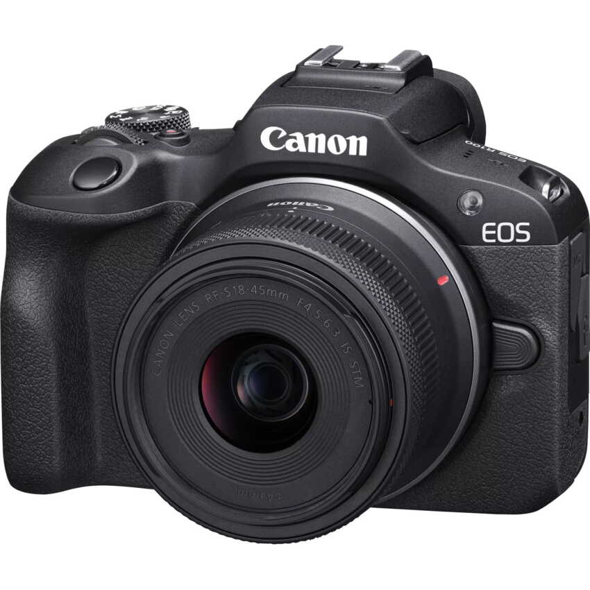 Aparat Canon EOS R100 + RF-S 18-45mm IS STM + RF-S 55-210mm IS STM2 Aparat Canon EOS R100 + RF-S 18-45mm IS STM + RF-S 55-210mm IS STM2