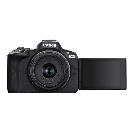 Aparat Canon EOS R50 czarny + RF-S 18-45 IS STM6 Aparat Canon EOS R50 czarny + RF-S 18-45 IS STM6