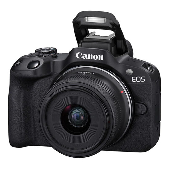 Aparat Canon EOS R50 czarny + RF-S 18-45 IS STM7 Aparat Canon EOS R50 czarny + RF-S 18-45 IS STM7