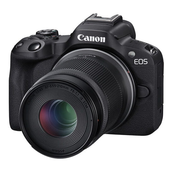 Aparat Canon EOS R50 czarny + RF-S 18-45 IS STM + RF-S 55-210MM F5-7.1 IS STM2 Aparat Canon EOS R50 czarny + RF-S 18-45 IS STM + RF-S 55-210MM F5-7.1 IS STM2