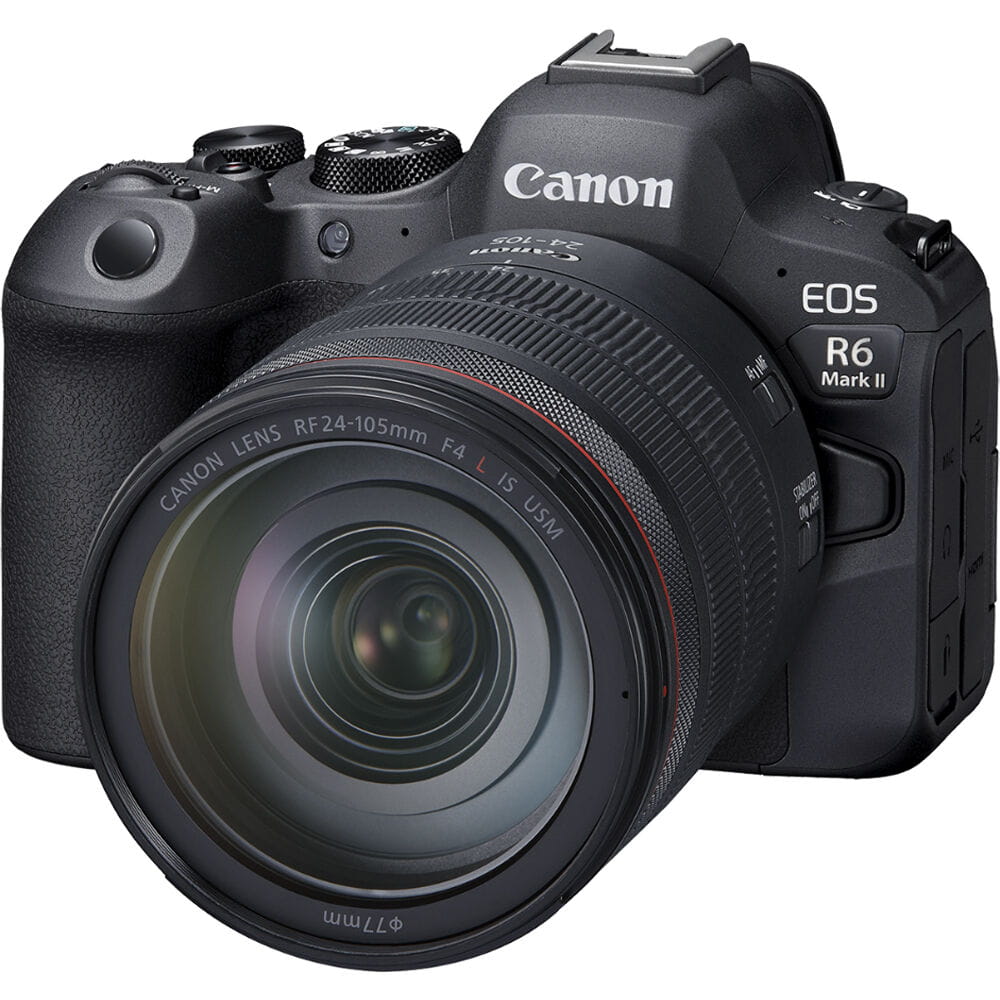 Aparat Canon EOS R6 Mark II + RF 24-105 F4 L IS USM Aparat Canon EOS R6 Mark II + RF 24-105 F4 L IS USM