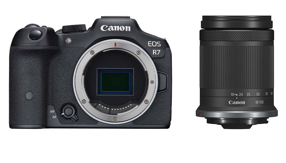 Aparat Canon EOS R7 + RF-S 18-150mm F3.5-6.3 IS STM Aparat Canon EOS R7 + RF-S 18-150mm F3.5-6.3 IS STM