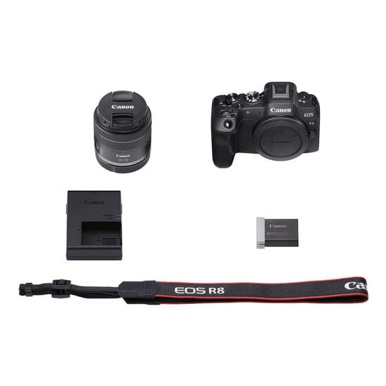 Aparat Canon EOS R8 + RF 24-50MM F4.5-6.3 IS STM7 Aparat Canon EOS R8 + RF 24-50MM F4.5-6.3 IS STM7