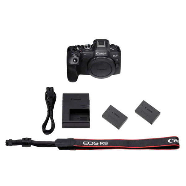 Aparat Canon EOS R8 body + dodatkowy akumulator LP-E170