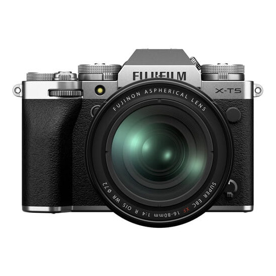 Aparat Fujifilm X-T5 + XF 16-80 srebrny