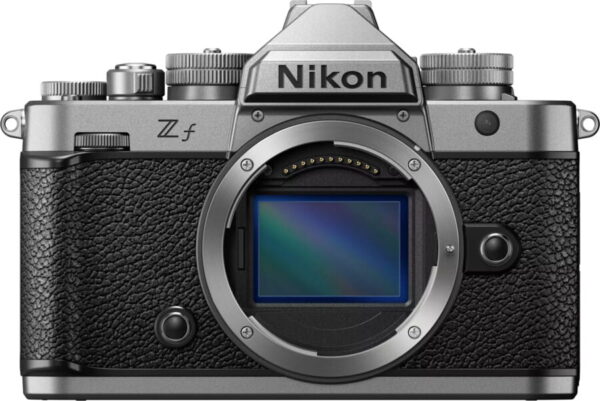 Aparat Nikon Z f srebrny + Z 24-70mm f/4 S + Skórzany futerał SmallRig 5096 do aparatu Nikon Z f brązow0