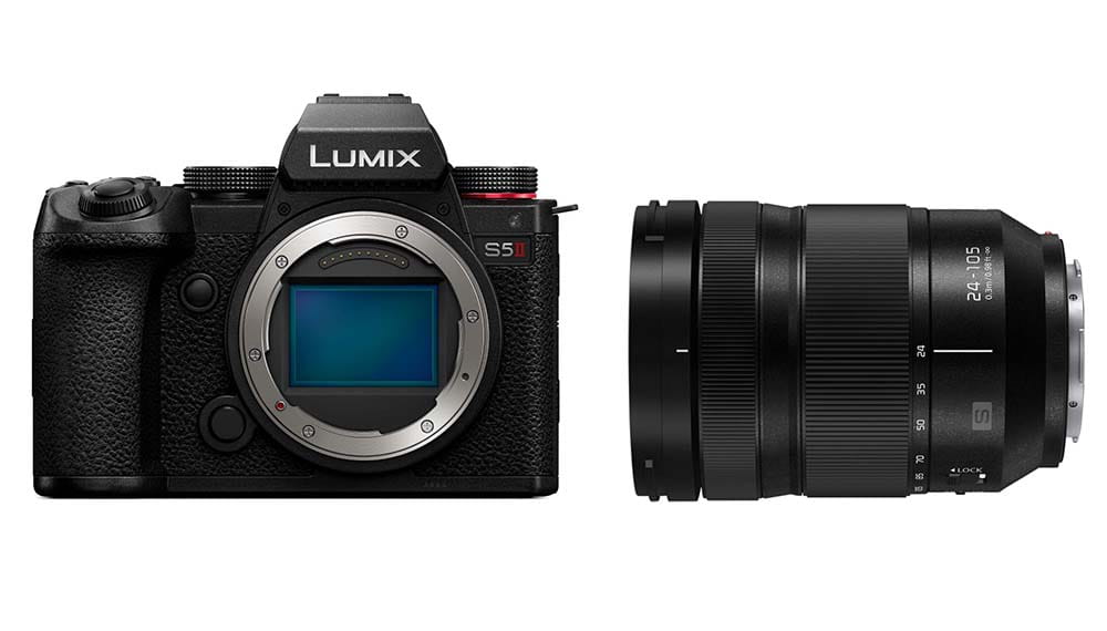 Aparat Panasonic LUMIX S5II + S 24-105mm f/4 MACRO O.I.S. Aparat Panasonic LUMIX S5II + S 24-105mm f/4 MACRO O.I.S.