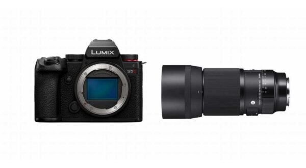 Aparat Panasonic LUMIX S5II + Sigma 105mm F2.8 DG DN MACRO ART Leica L