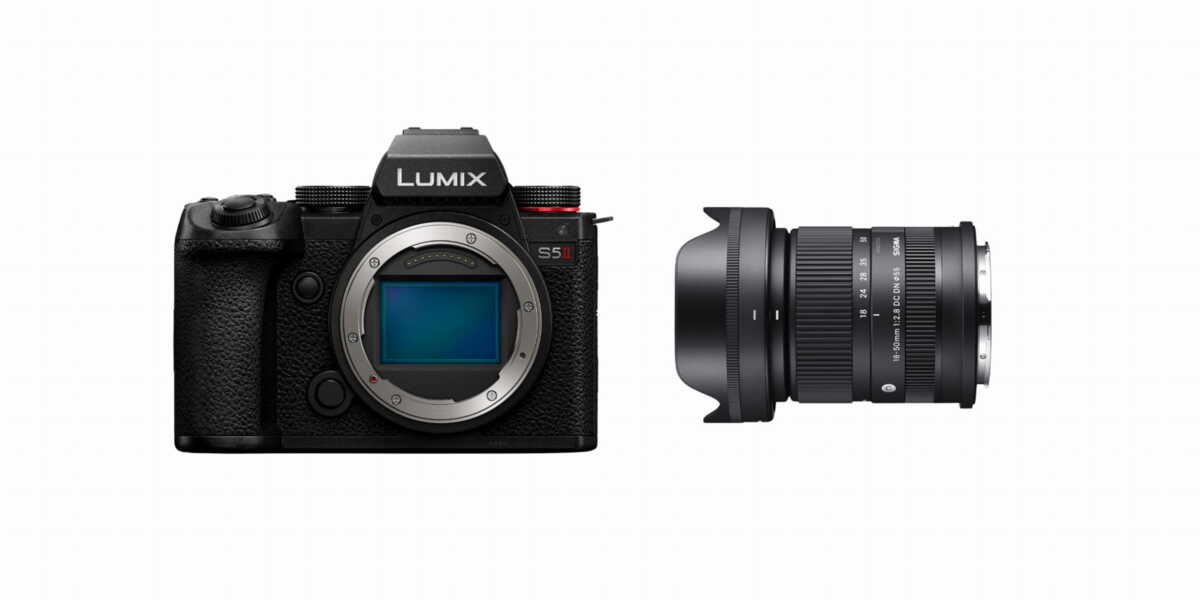 Aparat Panasonic LUMIX S5II + Sigma 18-50mm F2.8 DC DN Contemporary L-mount Aparat Panasonic LUMIX S5II + Sigma 18-50mm F2.8 DC DN Contemporary L-mount