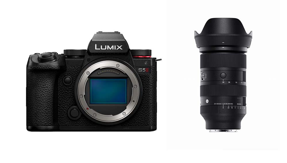 Aparat Panasonic LUMIX S5II + Sigma 28-105mm F2.8 DG DN Art L-Mount Aparat Panasonic LUMIX S5II + Sigma 28-105mm F2.8 DG DN Art L-Mount