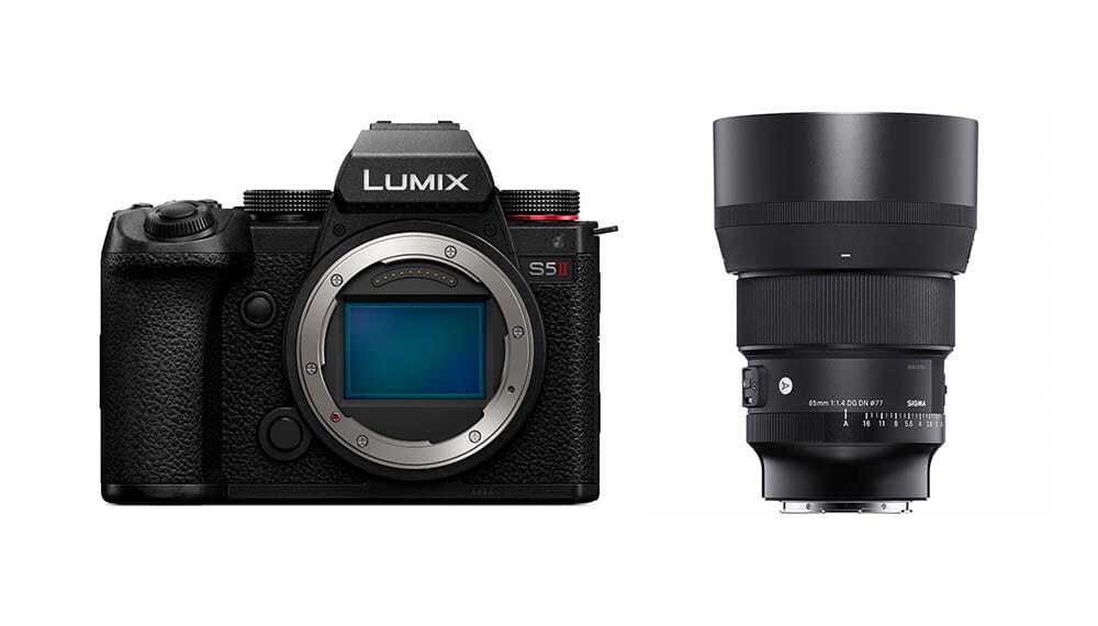 Aparat Panasonic LUMIX S5II + Sigma 35mm F1.4 DG DN Art L-Mount Aparat Panasonic LUMIX S5II + Sigma 35mm F1.4 DG DN Art L-Mount