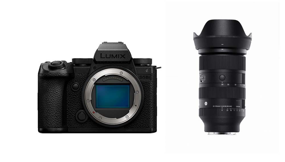 Aparat Panasonic LUMIX S5IIX + Sigma 28-105mm F2.8 DG DN Art L-Mount Aparat Panasonic LUMIX S5IIX + Sigma 28-105mm F2.8 DG DN Art L-Mount