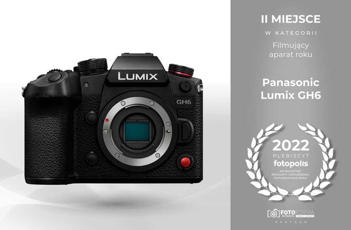 Aparat Panasonic Lumix GH6 + obiektyw 12-60mm F2.8-4.07 Aparat Panasonic Lumix GH6 + obiektyw 12-60mm F2.8-4.07
