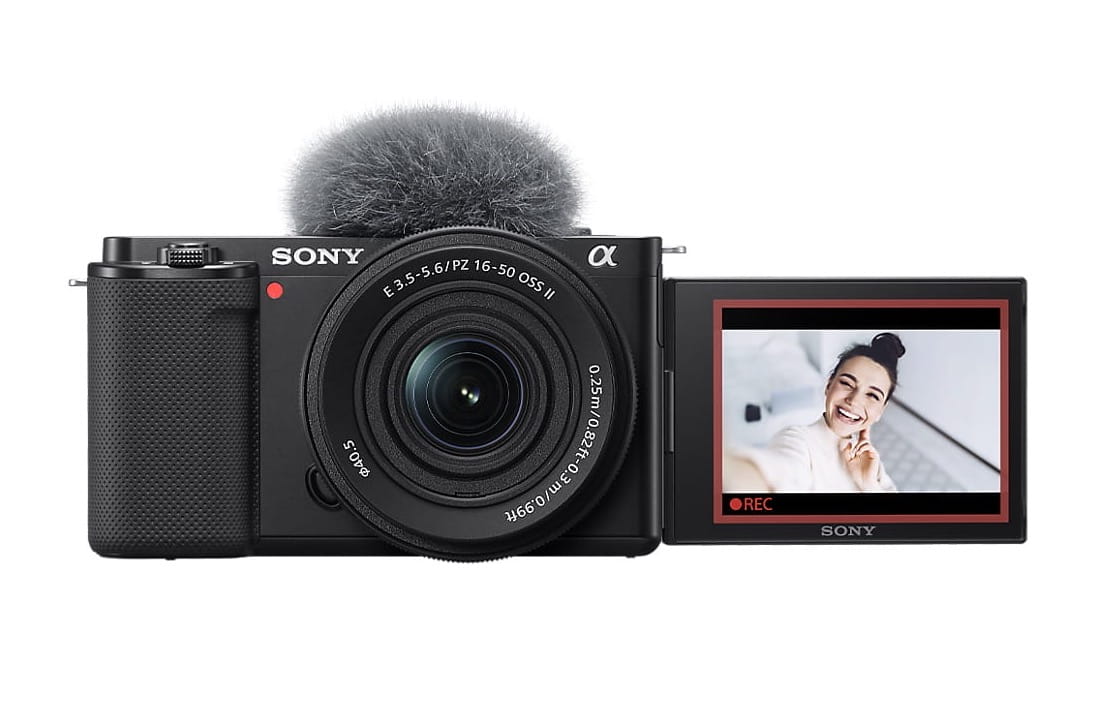 Aparat Sony ZV-E10 + obiektyw E PZ 16-50mm f/3.5-5.6 OSS II Aparat Sony ZV-E10 + obiektyw E PZ 16-50mm f/3.5-5.6 OSS II