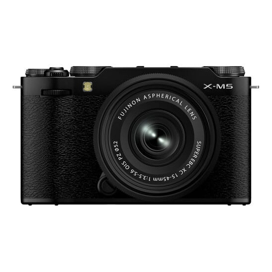 Aparat cyfrowy Fujifilm X-M5 czarny + XC 15-45mm f/3.5-5.6 OIS PZ