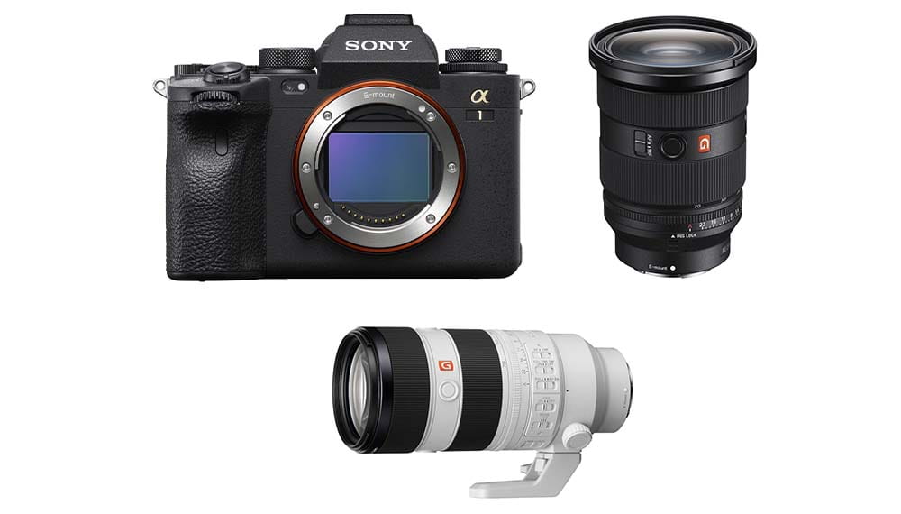 Aparat cyfrowy Sony A1 body - ILCE1 + FE 24-70 mm F2.8 GM II - SEL2470GM2 + FE 70-200mm F/2.8 GM2 OSS - SEL70200GM2 Aparat cyfrowy Sony A1 body - ILCE1 + FE 24-70 mm F2.8 GM II - SEL2470GM2 + FE 70-200mm F/2.8 GM2 OSS - SEL70200GM2