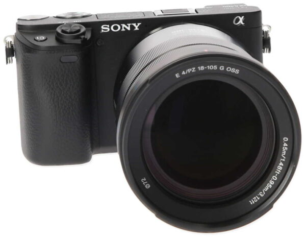 Aparat cyfrowy Sony A6400 + obiektyw E 18-105mm f/4 G OSS PZ - ILCE6400GBDI0