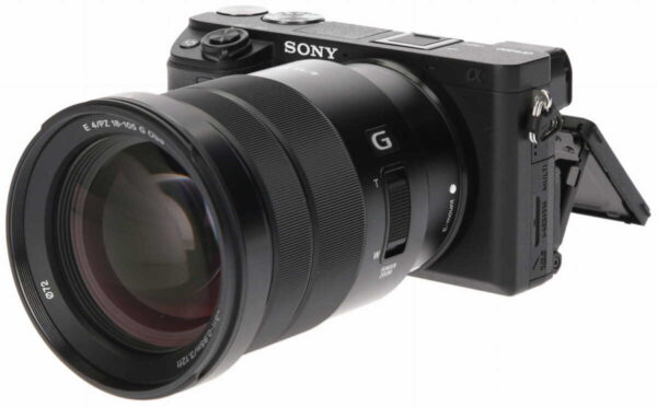 Aparat cyfrowy Sony A6400 + obiektyw E 18-105mm f/4 G OSS PZ - ILCE6400GBDI