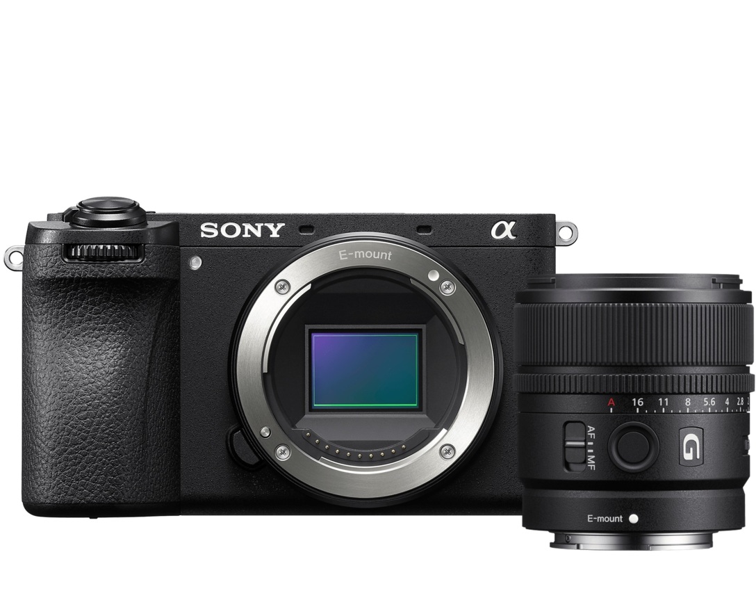 Aparat cyfrowy Sony A6700 + E 15 mm F1.4 G SEL15F14G Aparat cyfrowy Sony A6700 + E 15 mm F1.4 G SEL15F14G
