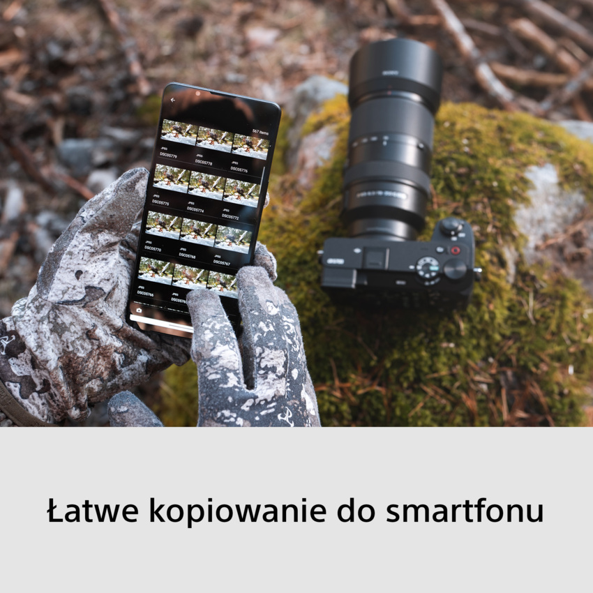 Aparat cyfrowy Sony A6700 + obiektyw E PZ 16-50mm F/3.5-5.6 OSS II + obiektyw E 70-350mm F/4.5-6.3 G OSS - ILCE6700GBDI8 Aparat cyfrowy Sony A6700 + obiektyw E PZ 16-50mm F/3.5-5.6 OSS II + obiektyw E 70-350mm F/4.5-6.3 G OSS - ILCE6700GBDI8