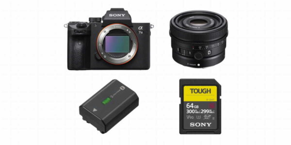 Aparat cyfrowy Sony A7 III body - ILCE7M3B + FE 50 mm f/2.5 G - SEL50F25G + Akumulator Sony NP-FZ100 + Karta pamięci Sony SDXC 64GB SF-G TOUGH
