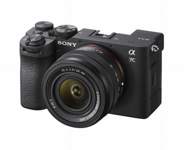 Aparat cyfrowy Sony A7C II czarny + FE 28-60mm F4-5.6 - ILCE7CM2LB0