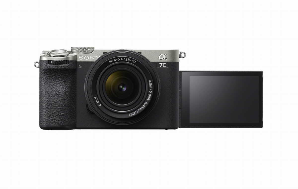Aparat cyfrowy Sony A7C II srebrny + FE 28-60mm F4-5.6 - ILCE7CM2LS1 Aparat cyfrowy Sony A7C II srebrny + FE 28-60mm F4-5.6 - ILCE7CM2LS1