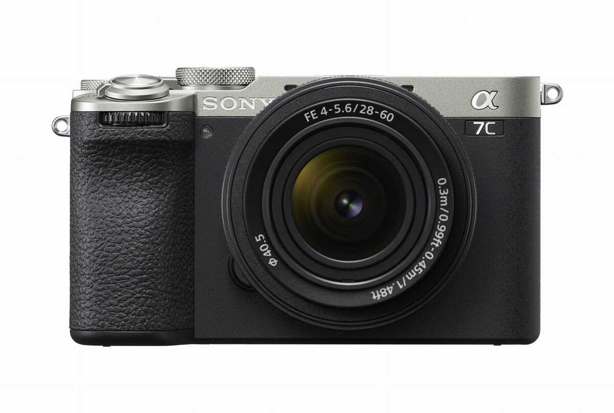 Aparat cyfrowy Sony A7C II srebrny + FE 28-60mm F4-5.6 - ILCE7CM2LS Aparat cyfrowy Sony A7C II srebrny + FE 28-60mm F4-5.6 - ILCE7CM2LS